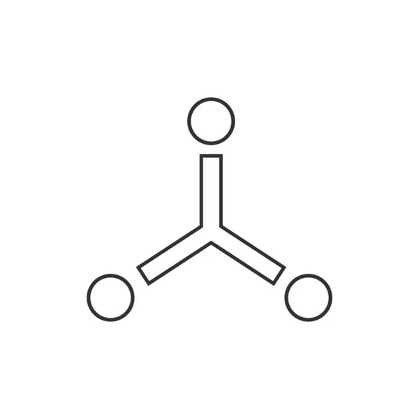 Estructura del negocio. Trabajo en equipo, icono de colaboración en equipo. jerarquía o concepto de liderazgo. Ilustración vectorial aislada sobre fondo blanco . — Archivo Imágenes Vectoriales