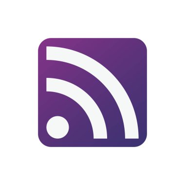 Wifi Simgesi. Web sitenizin tasarımı için kablosuz ağ sembolü, uygulama