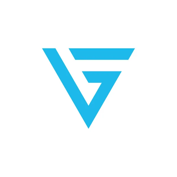 Abstract Letter Logo Template Conceito Identidade Negócios Tecnologia Modelo Corporativo — Vetor de Stock
