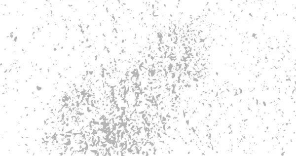 黑色和白色的灰尘 油漆滴落或噪音沙粒覆盖的背景 — 图库矢量图片