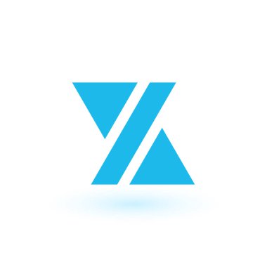 Letter X initial based letter icon geometric logo. Technology business identity concept. Creative corporate template. Stock Vector illustration isolated on white background.