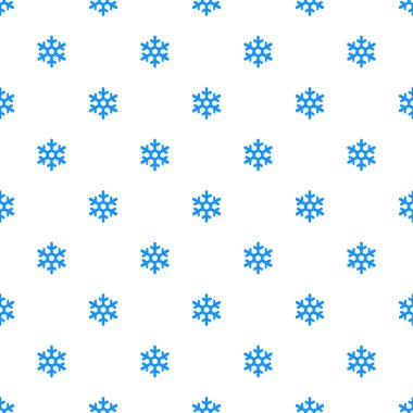 Kar taneleriyle kusursuz vektör deseni. Dekoratif elementlerle donatılmış mavi mevsimlik kış arka planı. Grafik çizimi. Kışın pürüzsüz vektör illüstrasyonuName