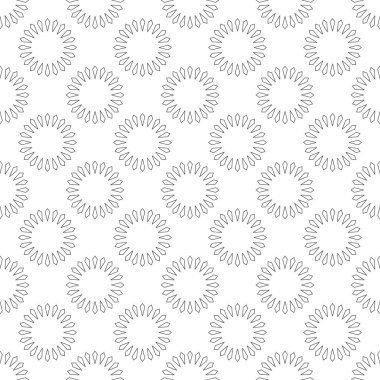 Biçimlendirilmiş yapraklar ile tekrar eden vektör dokusu. Kusursuz desen. Çiçek tarzı arka plan.