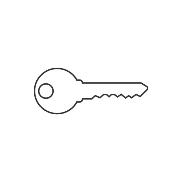 Schlüsselzeichen — Stockvektor