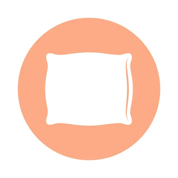 Icono de almohada — Vector de stock