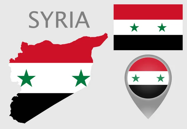 Siria — Vettoriale Stock