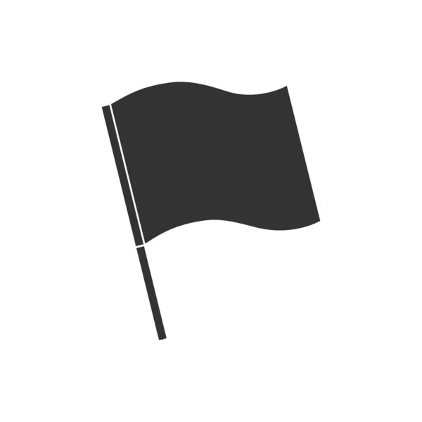 Vlag, pictogram — Stockvector