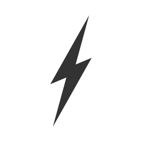 Lightning bolt icon — Stock Vector