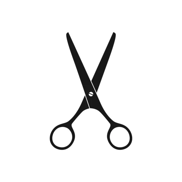 Scissors Graphic Icon Shears Hair Cutting Sign Isolated White Background Stock Vector Image by