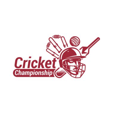 güzel ve yaratıcı soyut, başlık sayfası veya poster Kriket Şampiyonası için güzel ve yaratıcı bir tasarım çizim ile.