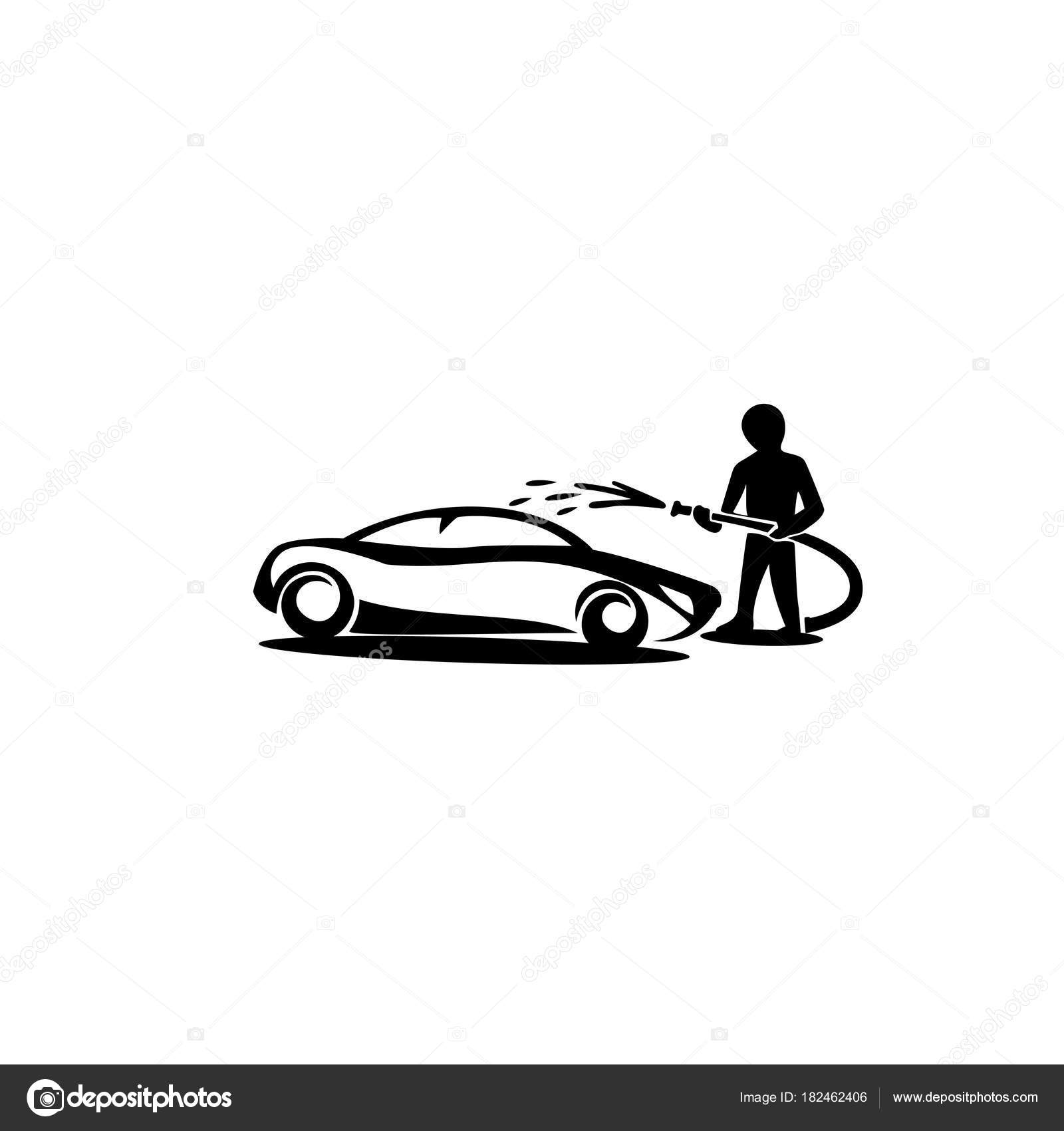 Minimal Logo car wash vector illustration Stock Vector by ©vicasso ...