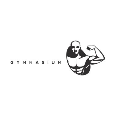 bir vücut Oluşturucu simge vektör çizim