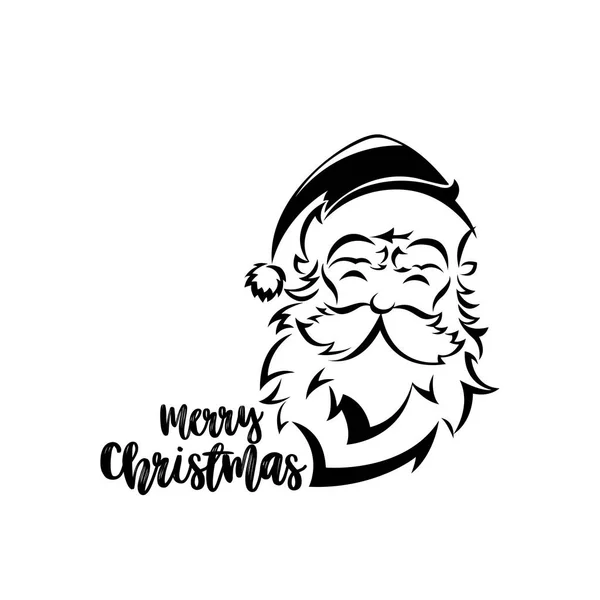 Noel Baba vektör çizim en az logosu