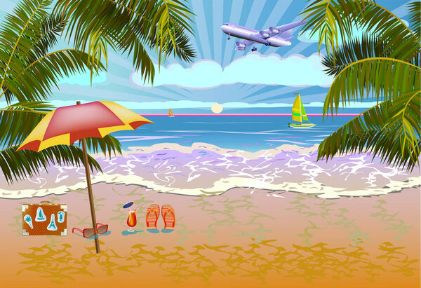 Летние каникулы и дизайн путешествия
