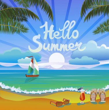 tatil yaz ve tasarım seyahat