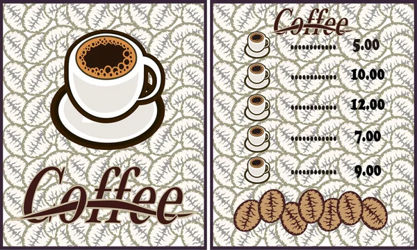 Koffie winkel illustratie ontwerp elementen vintage vector — Stockvector