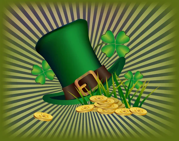 St. Patrick 's Day Gruß. — Stockvektor