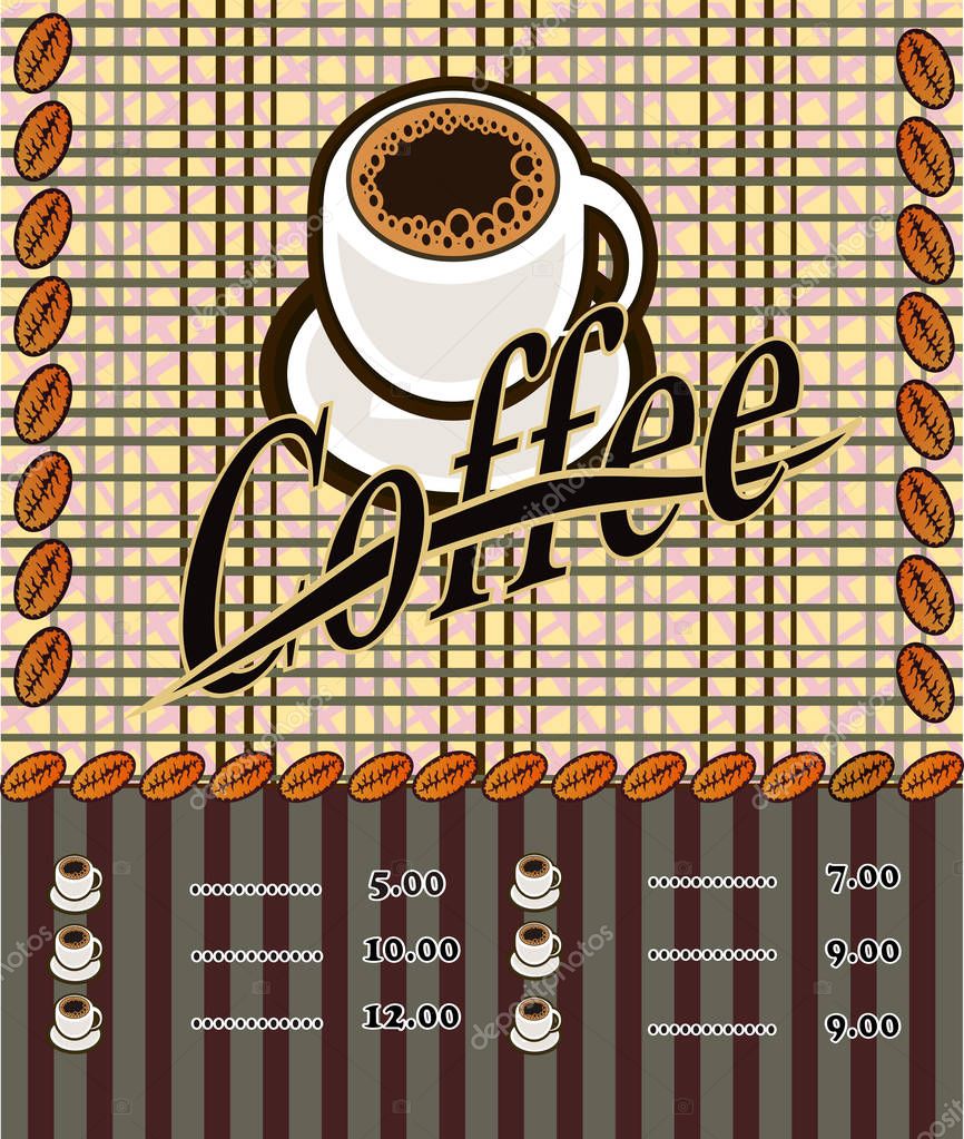 Coffee shop illustration design elements vintage vector