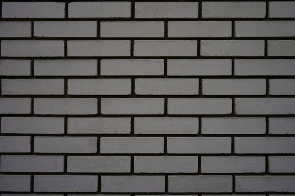 The wall of white brick, texture, background.