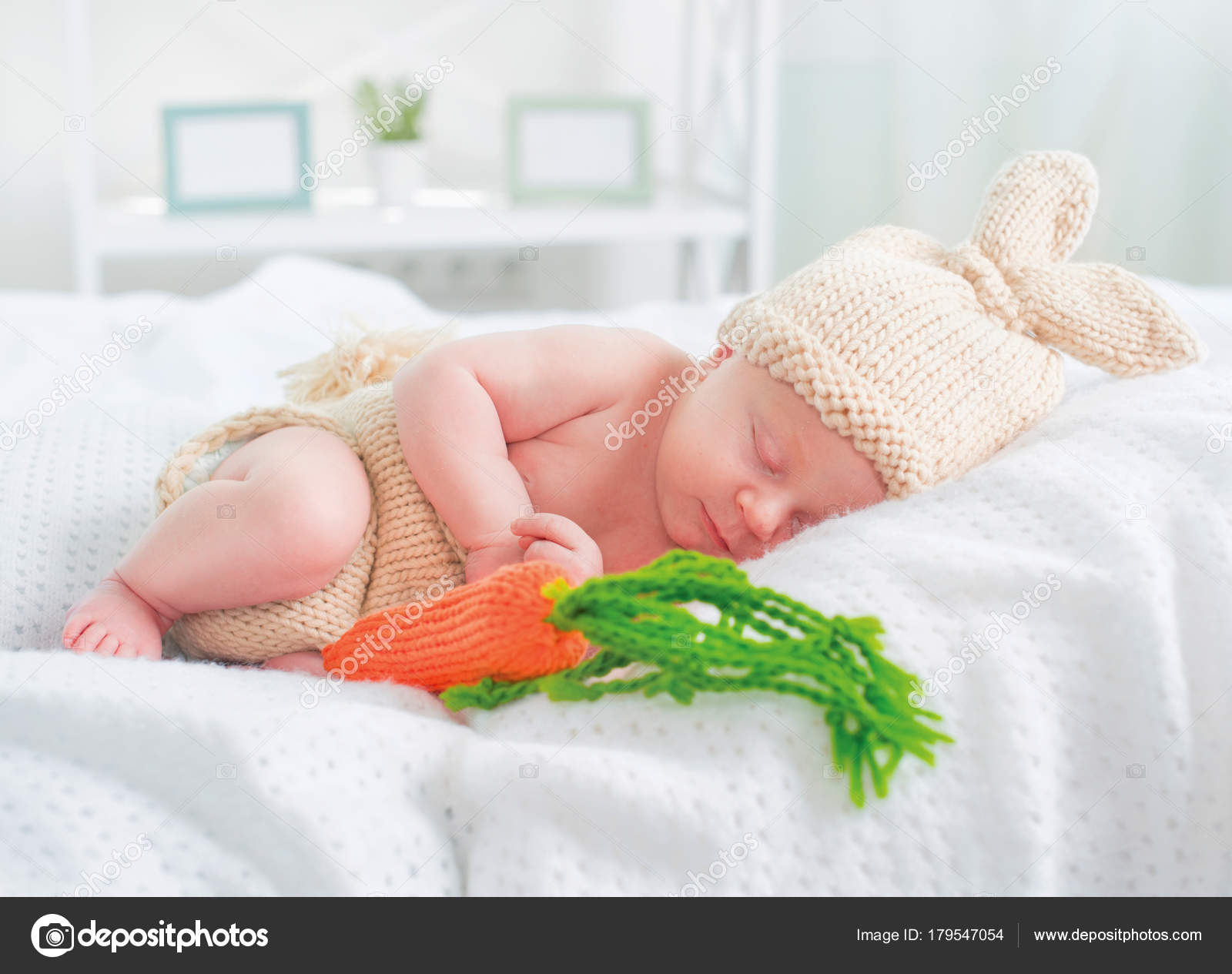 knitted bunny outfit