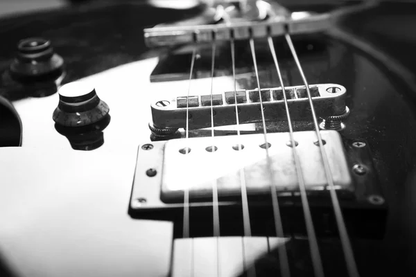 Acoustic guitar close up — Stock Photo, Image