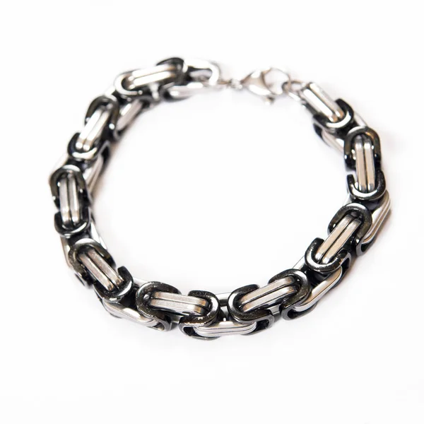 Iron men's bracele — Stock Photo, Image