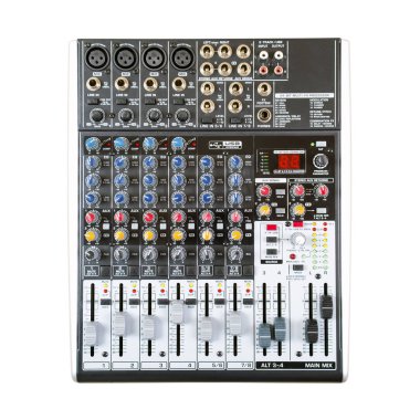 Ses müzik karıştırıcı kontrol paneli