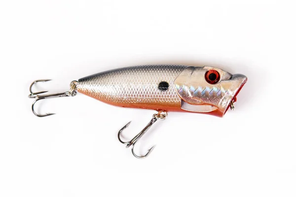 Fishing lure isolated on white. — Stock Photo, Image