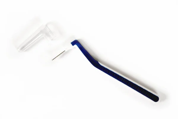 Parantez için diş fırçası — Stok fotoğraf