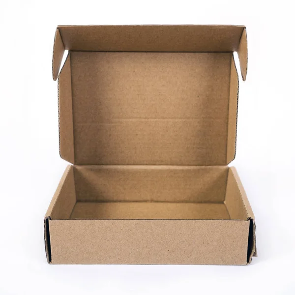 Empty cardboard box — Stock Photo, Image