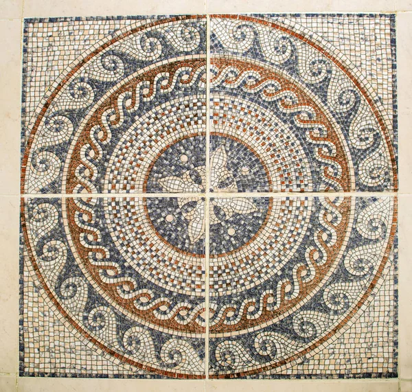 Piso de mosaico árabe — Fotografia de Stock