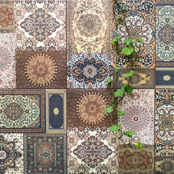 Piso de mosaico árabe — Fotografia de Stock