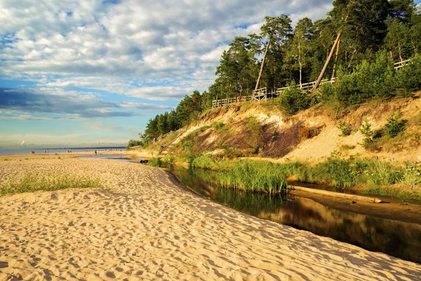 美丽的夏日风景的波罗地海 — 图库照片