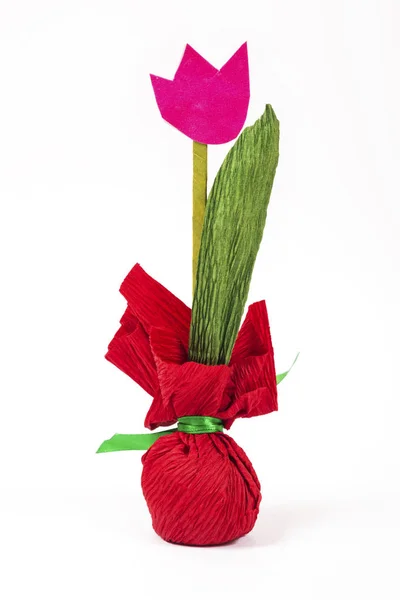 Kağıttan çiçek — Stok fotoğraf