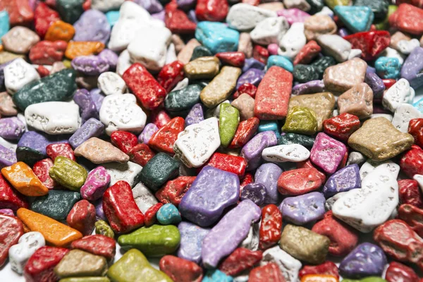 Chocolates stones background — Stock Photo, Image