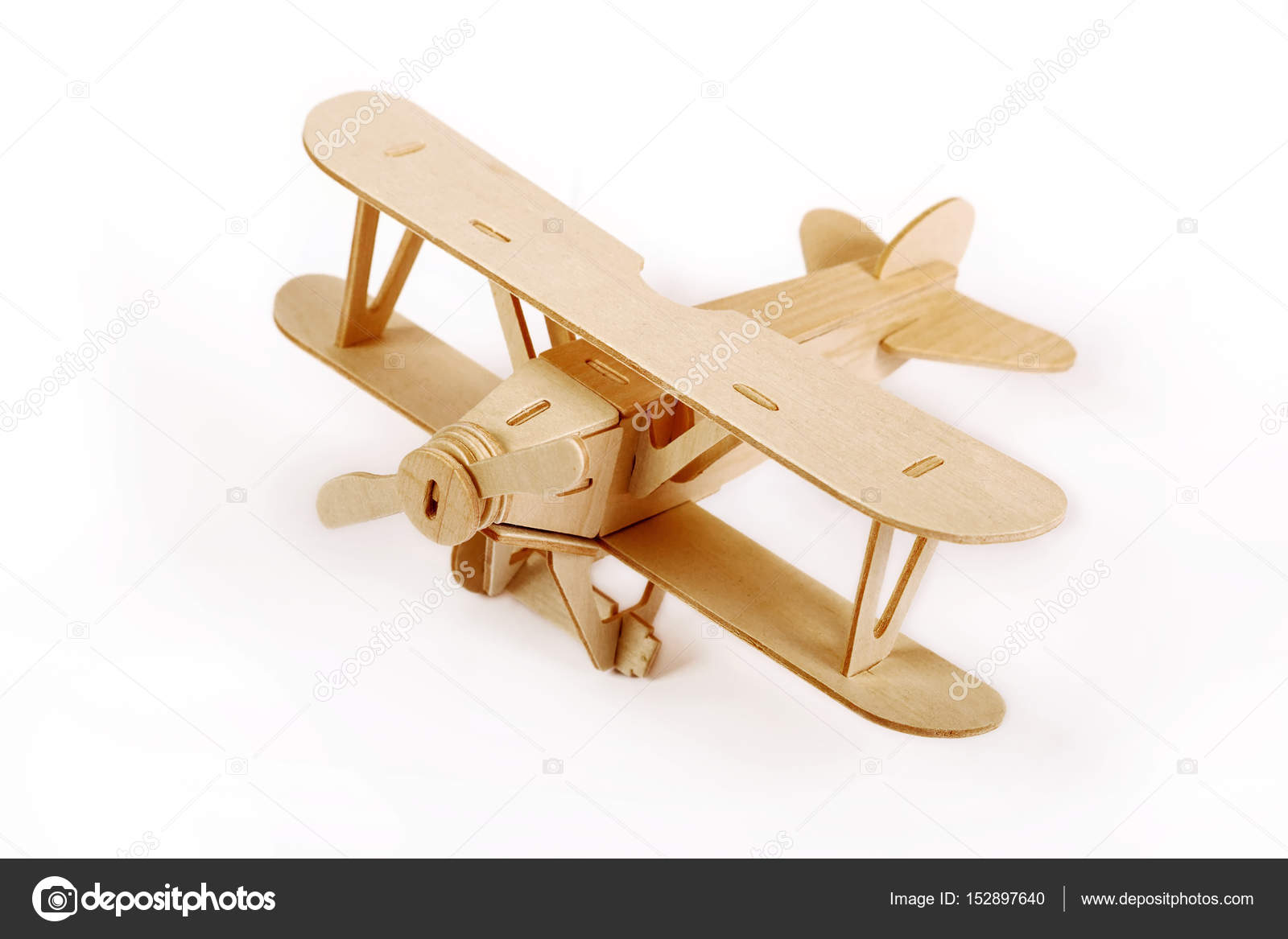 wooden airplane