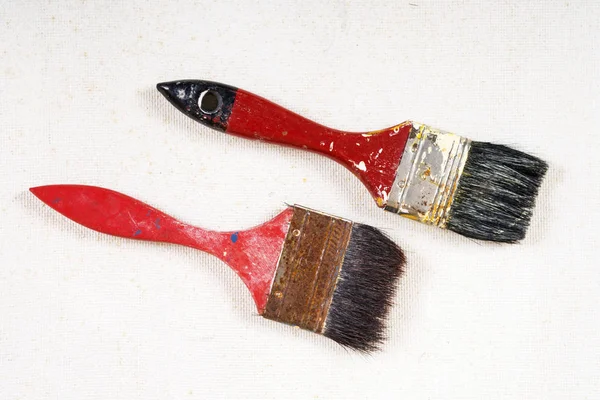 Old paint brushes — Stock Photo, Image