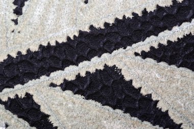 Deri doku soyut süsler ile yakın çekim