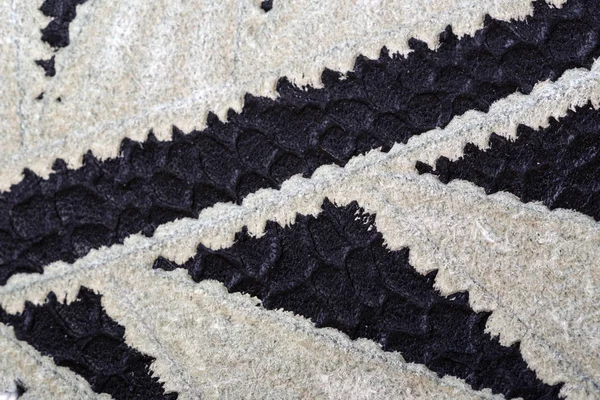 Deri doku soyut süsler ile yakın çekim