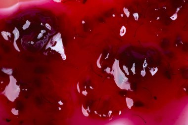 Arka plan Ahududu reçeli.