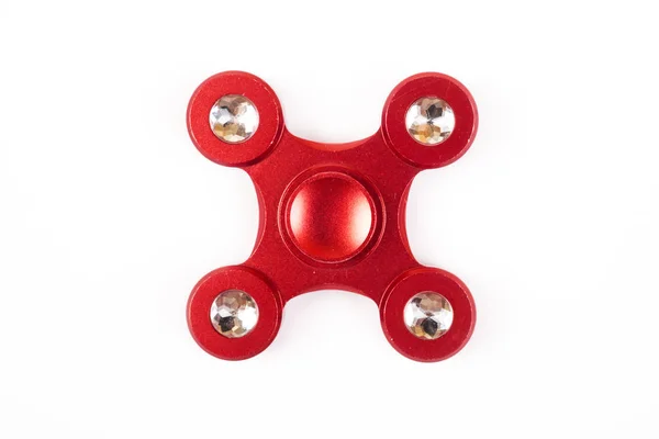 Fidget finger spinner stress, anxiety relief toy — Stock Photo, Image