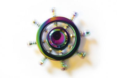 Parmak spinners stres, anksiyete Rölyef oyuncak kıpır