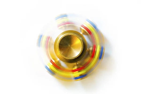 Fidget dedo spinners estrés, ansiedad alivio juguete —  Fotos de Stock