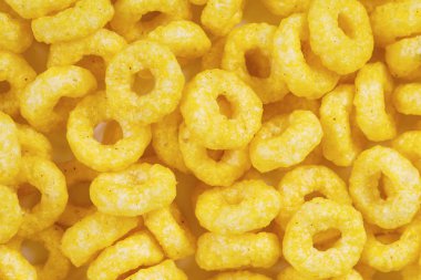 Mısır gevreği arka plan ve doku