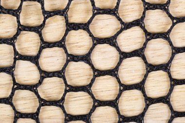 Örgü üzerinden soyut doku