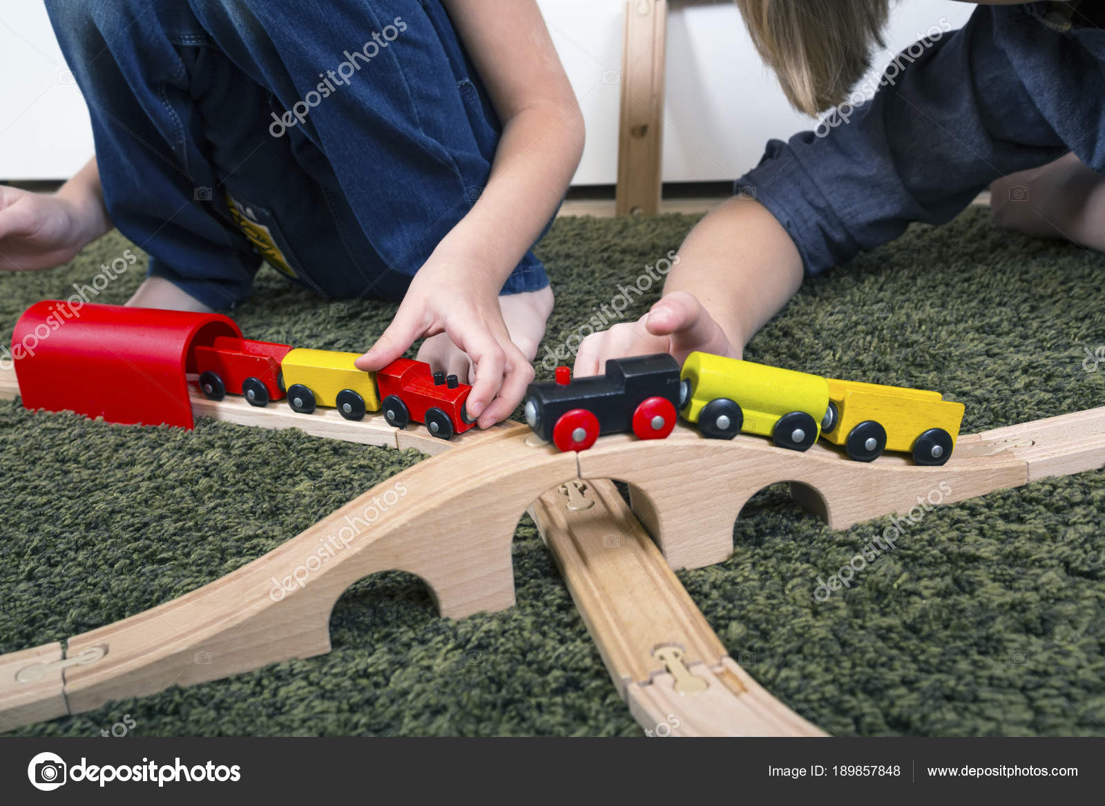 build a wooden train