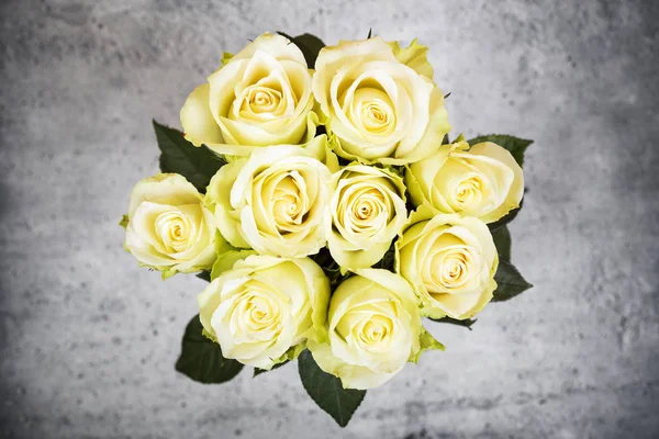 Rosas amarillas brillantes — Foto de Stock