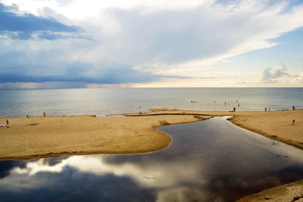 Krásné letní krajina Baltského moře — Stock fotografie