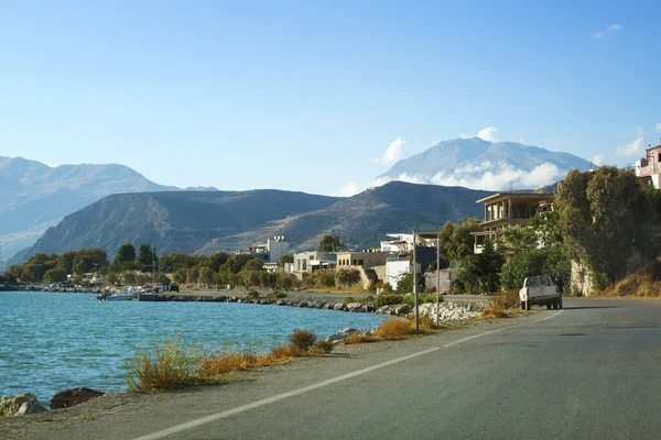 Increíble Vista Sobre Agua Creta Grecia — Foto de Stock