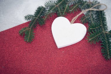 Kırmızı Noel arka plan